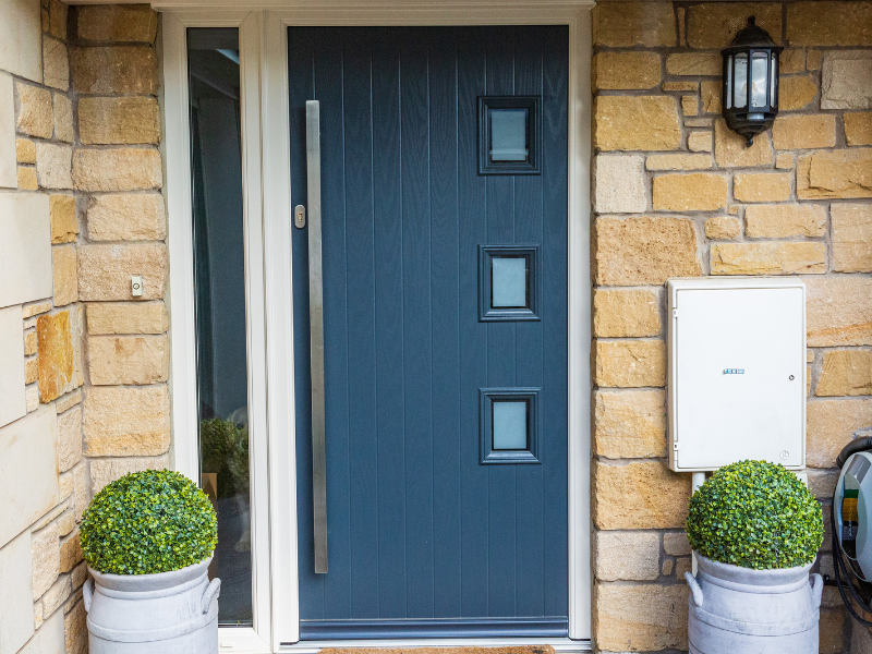 navy entrance doors