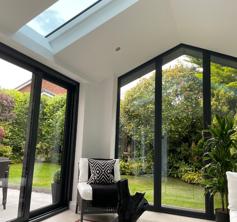 Hawthorns Windows hawthorns windows newcastle - large windows with black edging