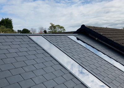 hawthorns windows warm roof with 2 large skylights