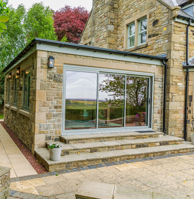 large bi-fold doors 