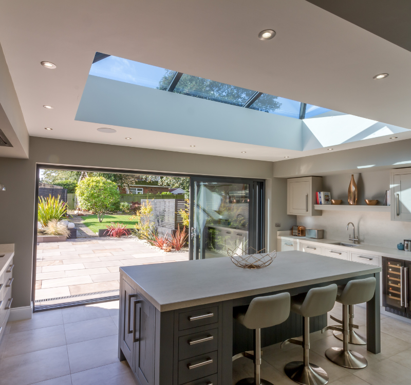 Large orangery with games room