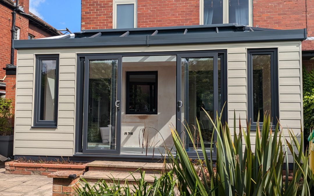 A conservatory professionally refurbished by Hawthorns Windows