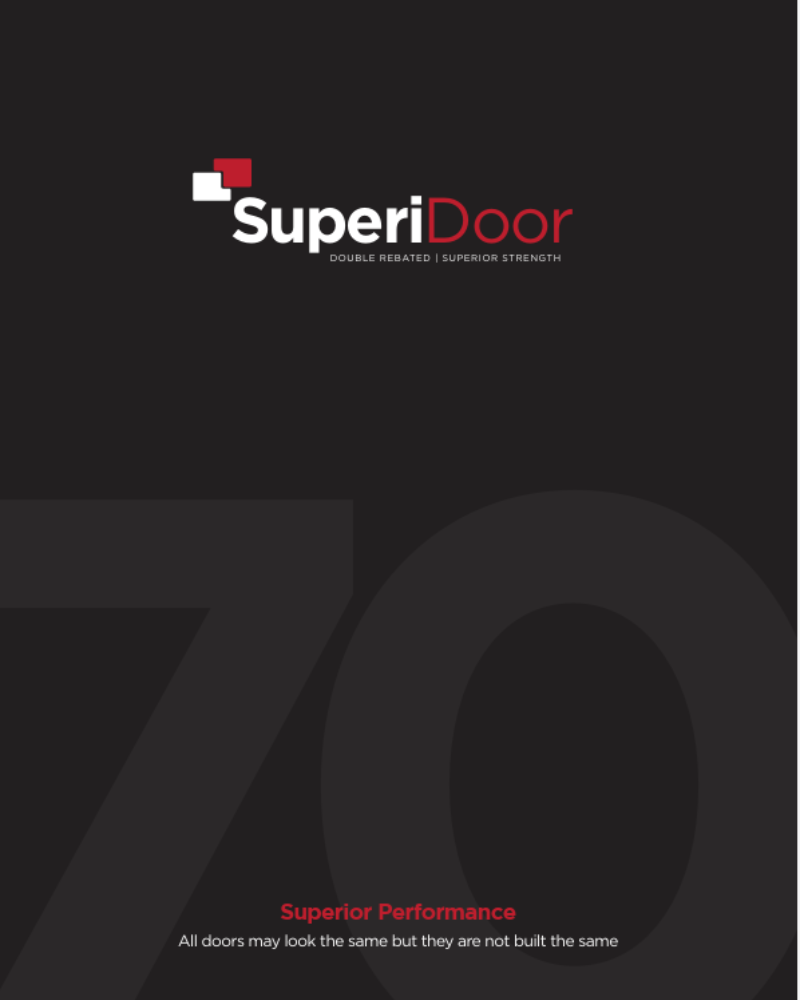 panel door brochure