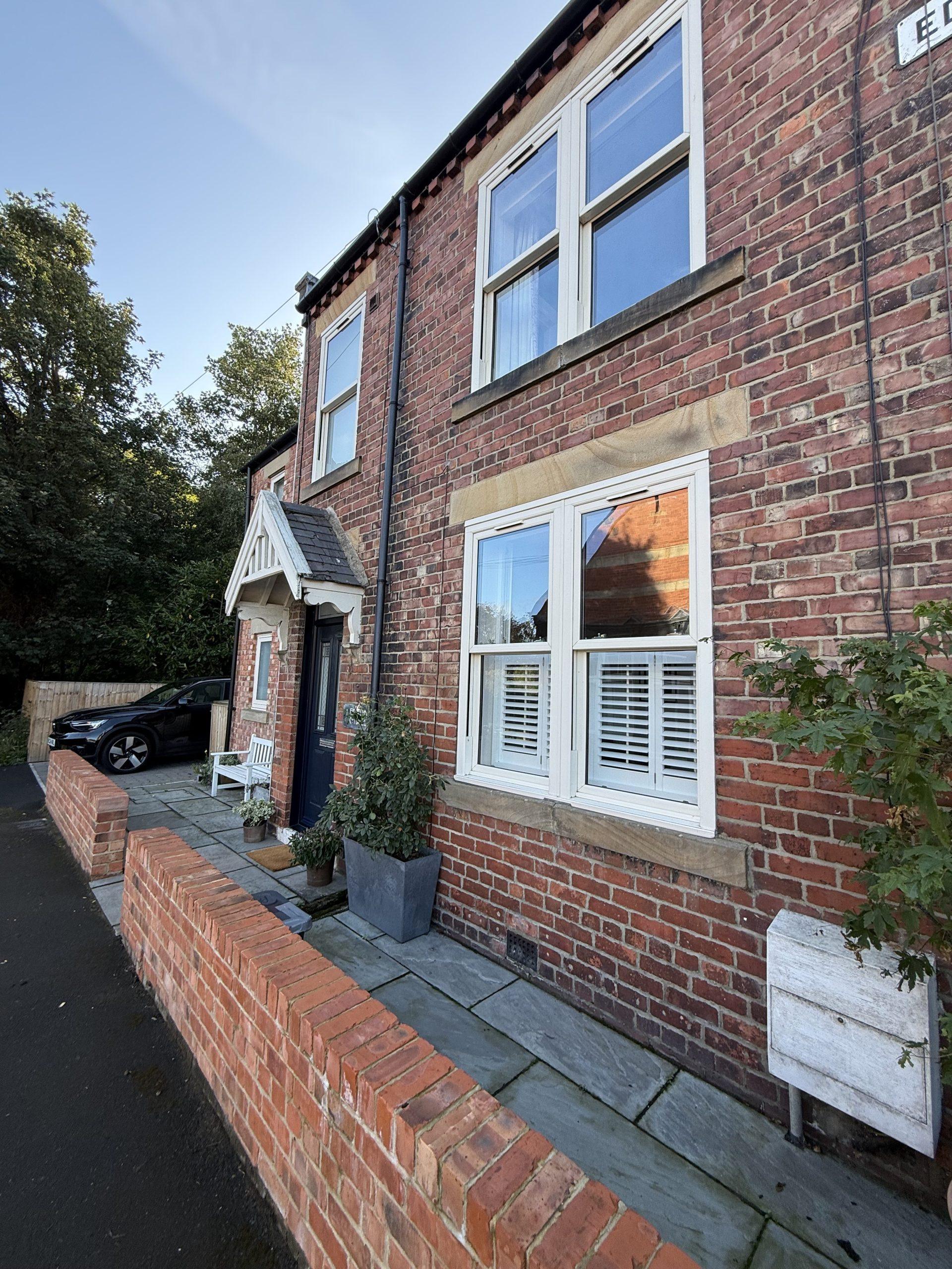 Newcastle home showing different window types suitable for replacement
